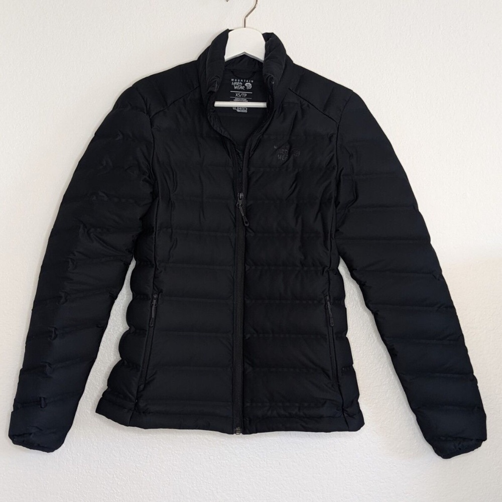Mountain Hardwear Q. Shield 750 Duck Down Feathers Puffer Jacket Women's XSmall.